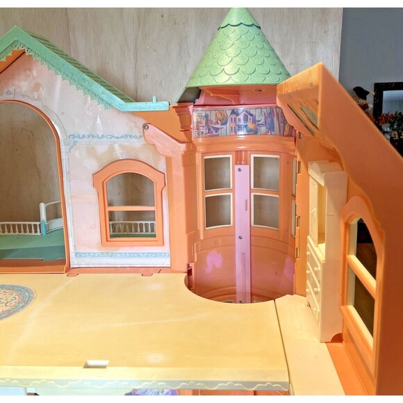 Barbie Dream House VINTAGE Folding Victorian Working Elevator Mansion 1995 MAtte - Picture 8 of 16